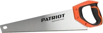 Ножовка по дереву PATRIOT WSP-400L TPI крупный зуб, 3-х сторонняя заточка, 400мм